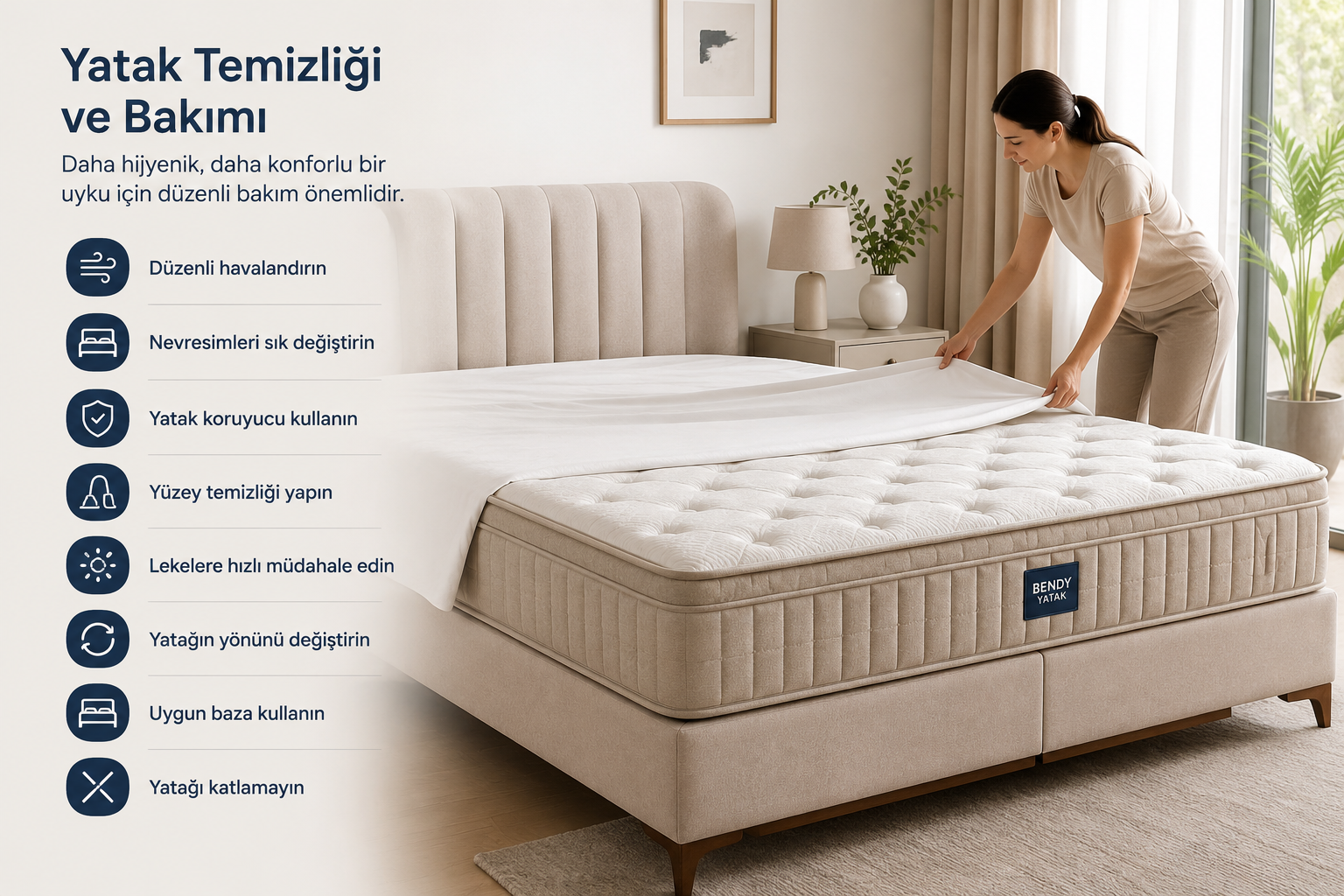 Yatak Temizliği ve Bakımı Nasıl Yapılmalı?